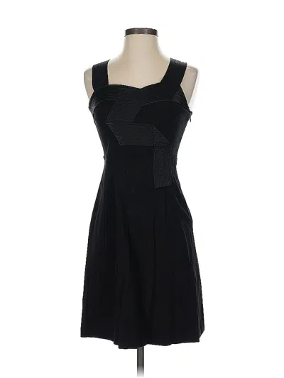 Pre-owned Bcbgmaxazria Cocktail Dress In Black