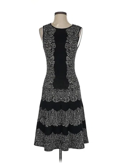 Pre-owned Bcbgmaxazria Cocktail Dress In Black
