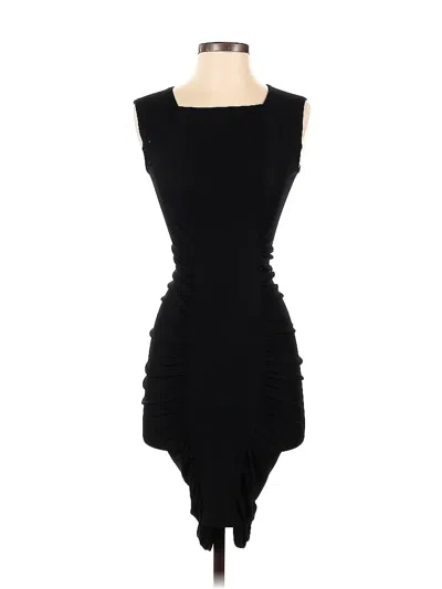Pre-owned Bcbgmaxazria Cocktail Dress In Black
