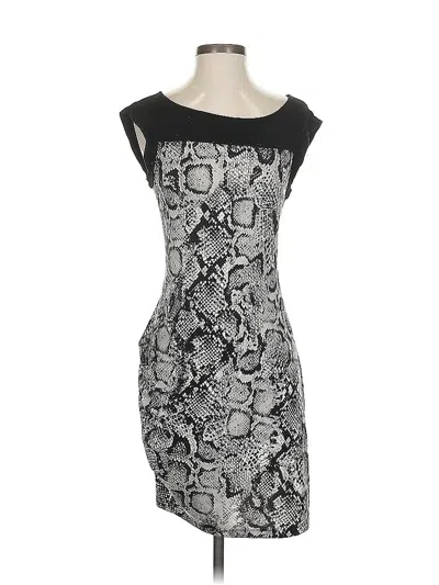 Pre-owned Bcbgmaxazria Cocktail Dress In Black