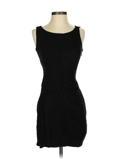 Pre-owned Bcbgmaxazria Cocktail Dress In Black