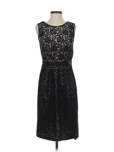 Pre-owned Bcbgmaxazria Cocktail Dress In Black