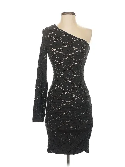 Pre-owned Bcbgmaxazria Cocktail Dress In Black