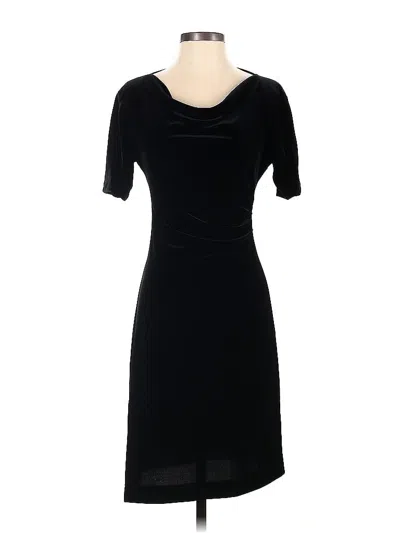 Pre-owned Bcbgmaxazria Cocktail Dress In Black