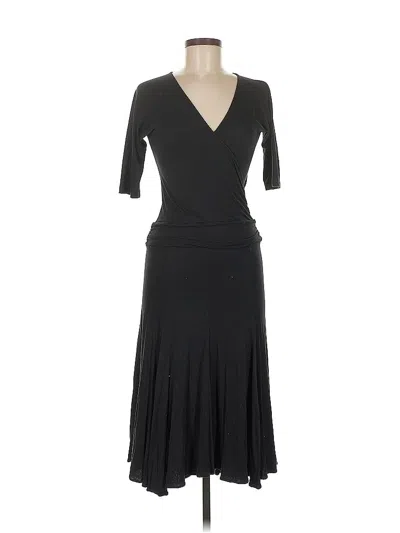 Pre-owned Bcbgmaxazria Cocktail Dress In Black