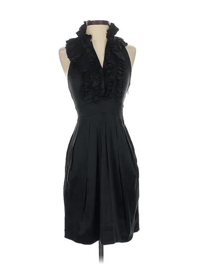 Pre-owned Bcbgmaxazria Cocktail Dress In Black