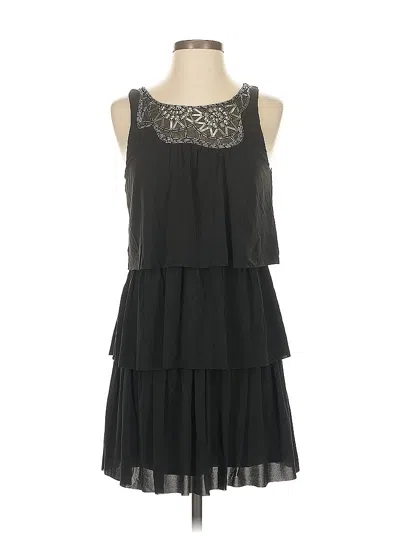 Pre-owned Bcbgmaxazria Cocktail Dress In Black