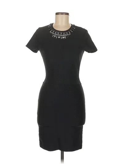 Pre-owned Bcbgmaxazria Cocktail Dress In Black