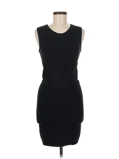 Pre-owned Bcbgmaxazria Cocktail Dress In Black