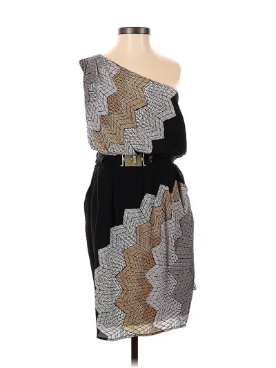 Pre-owned Bcbgmaxazria Cocktail Dress In Black