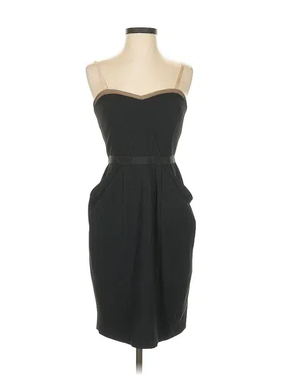 Pre-owned Bcbgmaxazria Cocktail Dress In Black