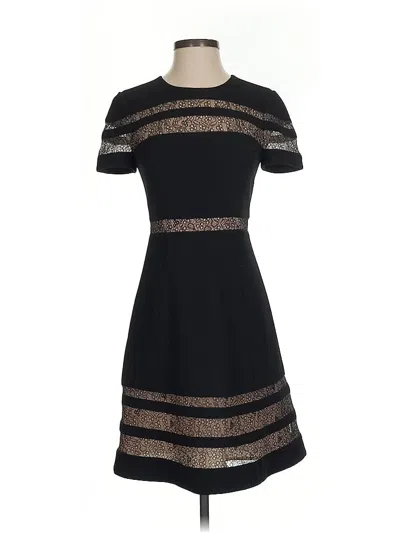 Pre-owned Bcbgmaxazria Cocktail Dress In Black