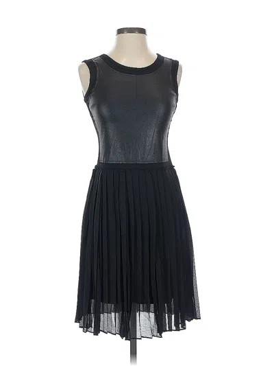 Pre-owned Bcbgmaxazria Cocktail Dress In Black