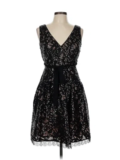 Pre-owned Bcbgmaxazria Cocktail Dress In Black