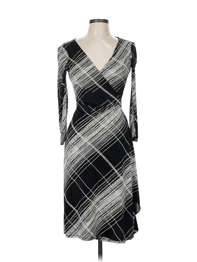 Pre-owned Bcbgmaxazria Cocktail Dress In Black