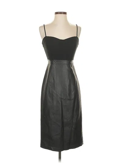 Pre-owned Bcbgmaxazria Cocktail Dress In Black