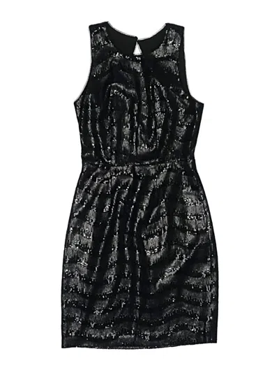 Pre-owned Bcbgmaxazria Cocktail Dress In Black