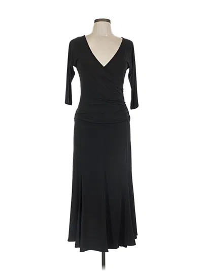 Pre-owned Bcbgmaxazria Cocktail Dress In Black
