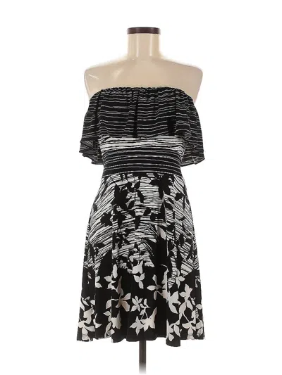 Pre-owned Bcbgmaxazria Cocktail Dress In Black