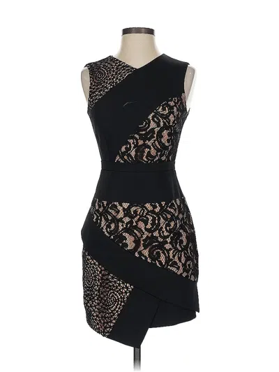 Pre-owned Bcbgmaxazria Cocktail Dress In Black