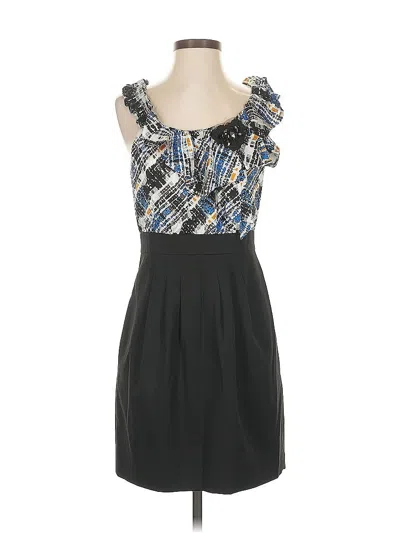 Pre-owned Bcbgmaxazria Cocktail Dress In Black