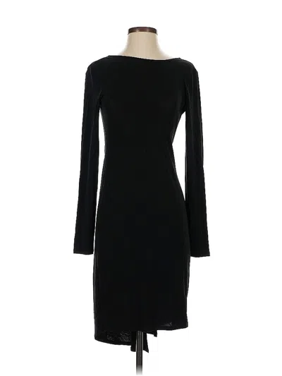 Pre-owned Bcbgmaxazria Cocktail Dress In Black