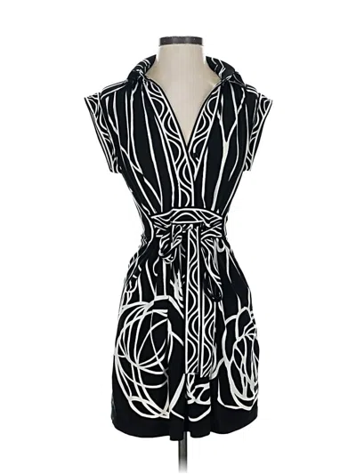 Pre-owned Bcbgmaxazria Cocktail Dress In Black