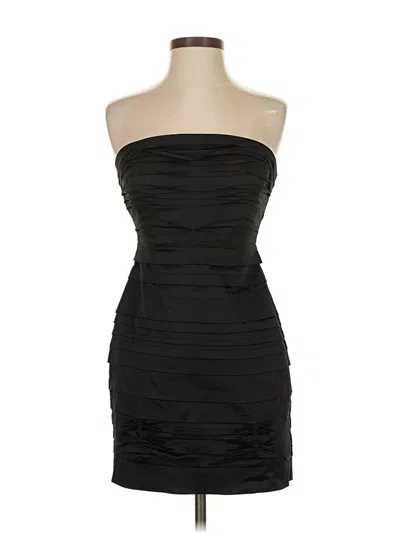 Pre-owned Bcbgmaxazria Cocktail Dress In Black
