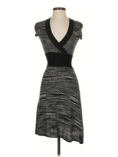 Pre-owned Bcbgmaxazria Cocktail Dress In Black