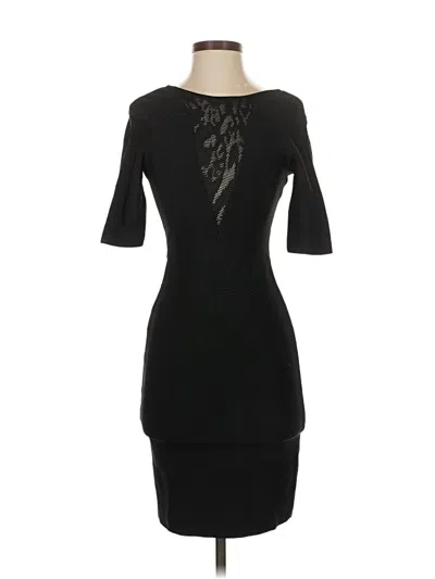 Pre-owned Bcbgmaxazria Cocktail Dress In Black