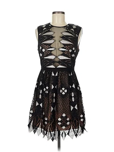 Pre-owned Bcbgmaxazria Cocktail Dress In Black