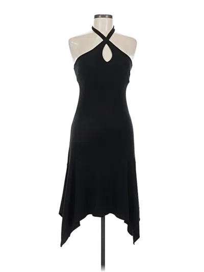 Pre-owned Bcbgmaxazria Cocktail Dress In Black