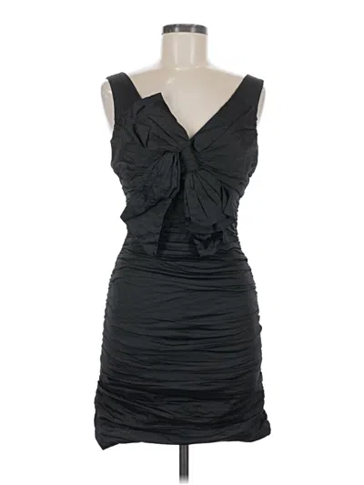 Pre-owned Bcbgmaxazria Cocktail Dress In Black
