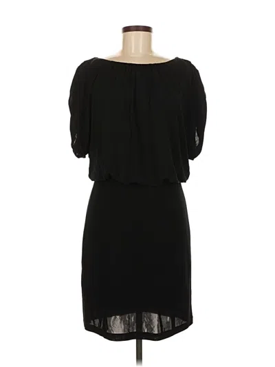 Pre-owned Bcbgmaxazria Cocktail Dress In Black
