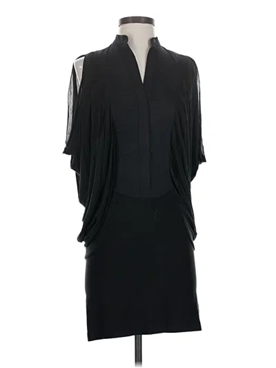 Pre-owned Bcbgmaxazria Cocktail Dress In Black