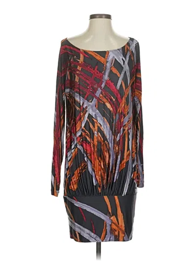 Pre-owned Bcbgmaxazria Cocktail Dress In Black