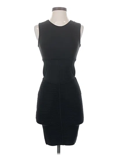 Pre-owned Bcbgmaxazria Cocktail Dress In Black