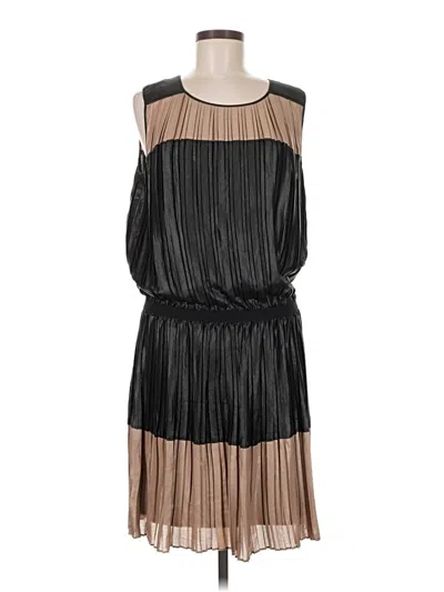 Pre-owned Bcbgmaxazria Cocktail Dress In Black