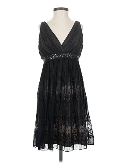 Pre-owned Bcbgmaxazria Cocktail Dress In Black