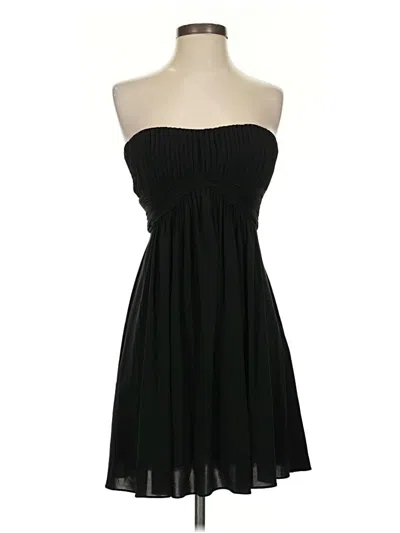 Pre-owned Bcbgmaxazria Cocktail Dress In Black