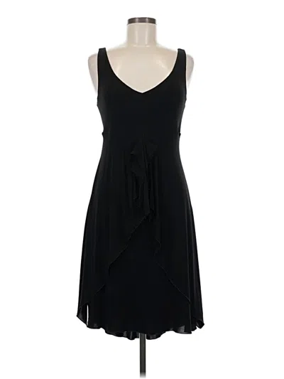 Pre-owned Bcbgmaxazria Cocktail Dress In Black