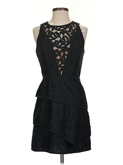 Pre-owned Bcbgmaxazria Cocktail Dress In Black