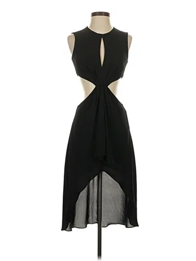 Pre-owned Bcbgmaxazria Cocktail Dress In Black