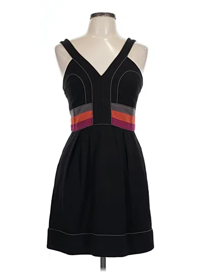 Pre-owned Bcbgmaxazria Cocktail Dress In Black