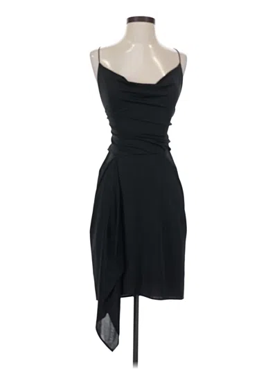 Pre-owned Bcbgmaxazria Cocktail Dress In Black