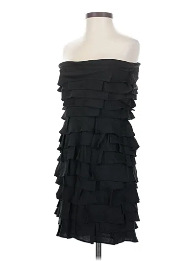 Pre-owned Bcbgmaxazria Cocktail Dress In Black
