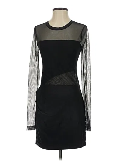 Pre-owned Bcbgmaxazria Cocktail Dress In Black