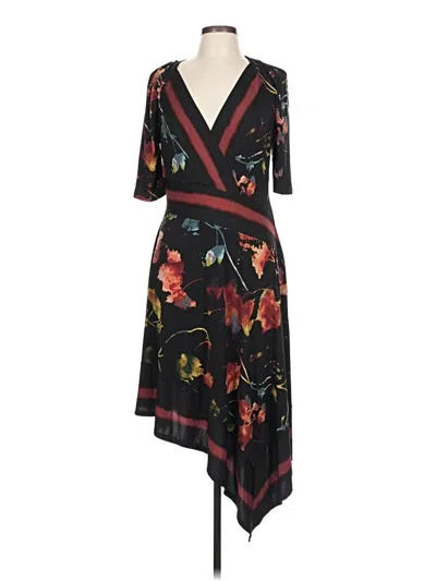 Pre-owned Bcbgmaxazria Cocktail Dress In Black