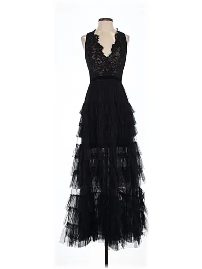 Pre-owned Bcbgmaxazria Cocktail Dress In Black