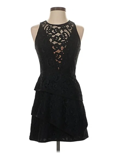 Pre-owned Bcbgmaxazria Cocktail Dress In Black